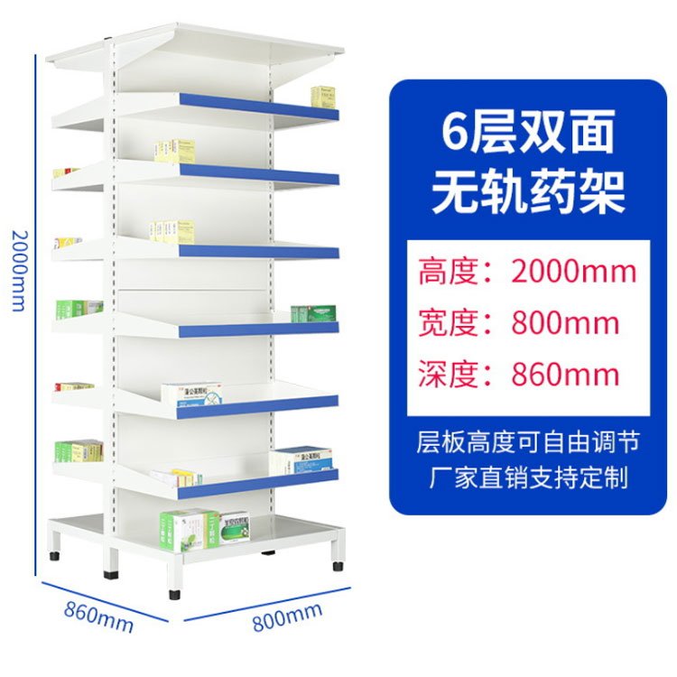 西药架拆装打包和安装示意