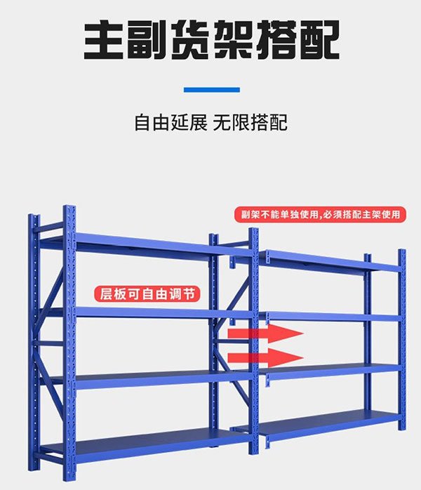 轻型中型重型货架承重对比展示
